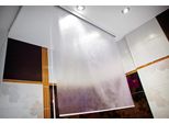 Tenda A Rullo Per Doccia A Mezza Cassetta Gocce Di Latte 80X240 Cm Misura Speciale Extra Small
