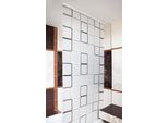 Tenda A Rullo Per Doccia A Semicassonetto 120X240 Cm Modello Quadro Grigio Chiaro Nero