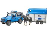 Fratello, Land Rover Defender Veicolo Della Polizia 02588, Profi, 18X67Xx22,5 Cm, 2588