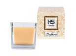 Candela Profumata "Vanilla"" In Vetro, Candela 8Cm X 7,5Cm In Confezione Regalo, 190Gr. Cera - Tempo Di Combustione Circa 40 - 50 Ore"