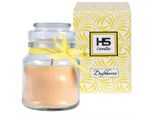 Candela Profumata "Vanilla"" In Vetro, Candela 10Cm X Ø7Cm In Confezione Regalo, 120Gr. Cera - Tempo Di Combustione Circa 30 Ore"
