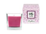 Candela Profumata "Lavanda"" In Vetro, Candela 8Cm X 7,5Cm In Confezione Regalo, 190Gr. Cera - Tempo Di Combustione Circa 40 - 50 Ore"
