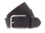 Vanzetti Pelle Cintura Classics 40Mm Full Leather Belt W120 Dark Brown Marrone