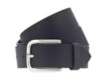 Vanzetti Pelle Cintura Classics 40Mm Full Leather Belt W80 Black Nero