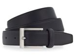 Vanzetti Pelle Cintura Dresscode: Business 30Mm Cambered Leather Belt W90 Nightblue