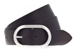 Vanzetti Pelle Cintura Classics 30Mm Leather Belt W100 Dark Brown Marrone