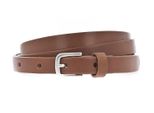 Vanzetti Pelle Cintura Neon Booster 15Mm Full Leather Belt W110 Cognac Marrone