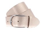 Vanzetti Pelle Cintura Glitter Radiance 40Mm Metallic Belt W95 Light Copper Metallic Color Oro Rosa