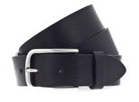 Vanzetti Pelle Cintura Denim Love 35Mm Full Leather Belt W85 Black Nero