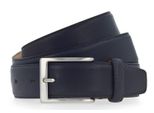 Vanzetti Pelle Cintura Dresscode: Business 35Mm Cambered Full Leather Belt W85 Nightblue