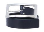 Vanzetti Pelle Cintura Classics 30Mm Belt W100 Marine Blu