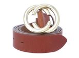 Vanzetti Pelle Cintura Chain Reaction 30Mm Leather Belt W110 Cognac Marrone