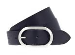 Vanzetti Pelle Cintura Classics 30Mm Leather Belt W75 Black Nero