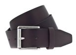 Vanzetti Pelle Cintura Denim Love 40Mm Leather Belt W80 Dark Brown Marrone