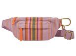 Fossil Marsupio Borsa A Tracolla Rooney Waist Bag Bright Stripe Rosa Multicolore