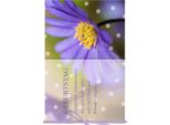 Artebene Card Emboss-Birthday-Transparent-Blossom