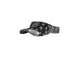 Flexfit 8888BP | Visiera Con Stampa Bandana - Colore: Nero/Bianco - Taglia: Unica