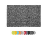 Set Di 4 Tovagliette Tovaglietta Circa 30X45 Cm Selezione: Intrecciata - Grigio