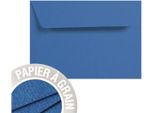 Confezione Da 5 Buste Grain De Pollen 114X162 Mm Blu Azzurro
