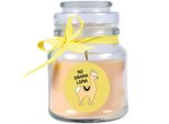 Candela Profumata In Barattolo Di Caramelle "Comic"", Fragranza: Vaniglia ( Giallo ), 120G - Durata Di Combustione Fino A 30 Ore"
