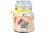 Candela Profumata In Barattolo Di Caramelle Per La Festa Della Mamma, Fragranza: Vaniglia ( Giallo ), 120G - Brucia Fino A 30 Ore