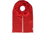 Fraas Sciarpa Cashmere Pashmina - Signature Collection Orange Arancione