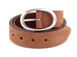 Vanzetti Pelle Cintura Classics 35Mm Full Leather Belt W75 Cognac Marrone