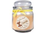 Candela Profumata In Barattolo Di Caramelle "Grazie"", Fragranza: Vaniglia ( Giallo ), 300G - Durata Di Combustione Fino A 70 Ore"