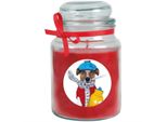 Candela Profumata In Barattolo Di Caramelle "Get Well Soon"", Fragranza: Rose ( Rosso ), 500G - Durata Di Combustione Fino A 110 Ore"