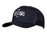 Mustang Cap Cap Black Nero Bianco