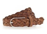 Vanzetti Pelle Cintura Braided Women's Belt W110 Cognac Terracotta