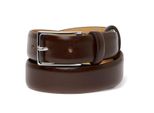 Saddler Pelle Cintura Palm Belt W90 Black / Cognac Marrone