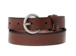 Saddler Pelle Cintura Esbjerg Belt W85 Brown Marrone