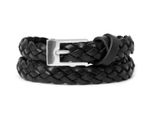 Saddler Pelle Cintura Nibe Belt W80 Black Nero