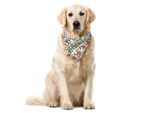 Abakuhaus Bandana Messicana Per Animali Domestici, Confini Culturali Locali, 40X40 Cm, Multicolore