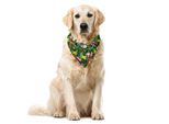 Abakuhaus Bandana Natalizia Per Animali Domestici, Vivid Joyous, 55X55 Cm, Multicolore