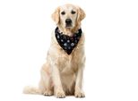 Abakuhaus Bandana Per Animali Domestici Con Disegni, Motivo Amore, 55X55 Cm, Multicolore