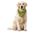Abakuhaus Pista Per Macchinine Bandana Per Animali Domestici, Cartoon Street, 55X55 Cm, Multicolore