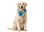 Abakuhaus Bandana Per Animali Domestici, Fiori Primaverili, 40X40 Cm, Multicolore