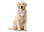 Abakuhaus Bandana Per Animali Domestici Eis, Doodle Tagebuch Desserts, 40X40 Cm, Multicolore