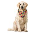 Abakuhaus Bandana Natalizia Per Animali Domestici, Scatole Regalo A Sorpresa, 40X40 Cm, Multicolore