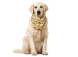 Abakuhaus Bandana Per Animali Domestici Con Motivo Vegetale, Cucina Gourmet, 55X55 Cm, Multicolore