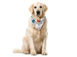 Abakuhaus Bandana Per Animali Domestici Con Animali Cartoon, Fall Wald Racoon, 40X40 Cm, Baby Blue Multicolor