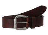 Lloyd Pelle Cintura Fashion Leather Belt 4.0 W80 Dark Brown Marrone