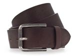 Mustang Pelle Cintura Adjustable Men´S Belt W120 Dark Brown Marrone