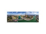 Eurographics Puzzle Panoramico Parigi, Francia 1000 Pezzi
