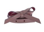 Vanzetti Pelle Cintura 15Mm Belt W60 Pale Rose Rosa