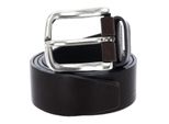 Vanzetti Pelle Cintura 35Mm Full Leather Belt W75 Grey Grigio