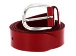 Vanzetti Pelle Cintura 30Mm Belt W85 Red Rosso