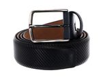 Vanzetti Pelle Cintura 35Mm Leather Belt W85 Marine Blu
